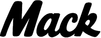 MACK TRUCK Graphic Logo Decal