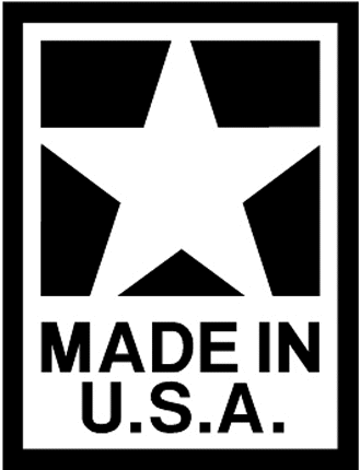 MADE IN USA Graphic Logo Decal
