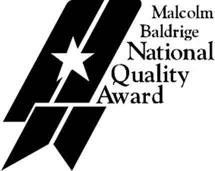 MALCOLM BALDRIGE Graphic Logo Decal