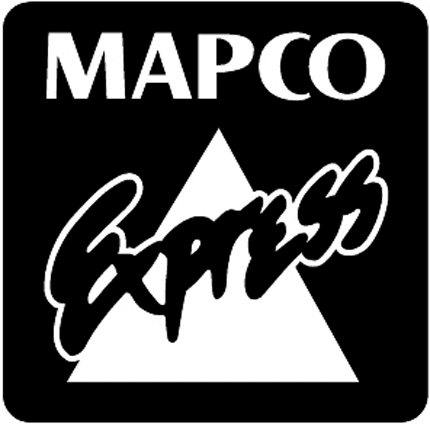 MAPCO EXPRESS Graphic Logo Decal