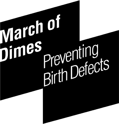 MARCH OF DIMES 1 Graphic Logo Decal
