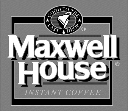 MAXWELL HOUSE Graphic Logo Decal