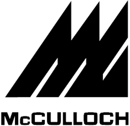 MCCULLOCH Graphic Logo Decal