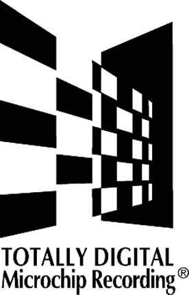 MICROCHIP RECORDING Graphic Logo Decal