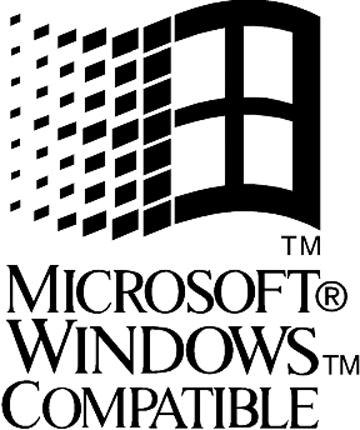 MICROSOFT WINDOWS Graphic Logo Decal