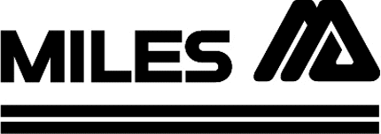 MILES Graphic Logo Decal