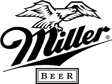 MILLER BEER Graphic Logo Decal