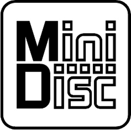 MINI DISC Graphic Logo Decal