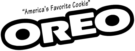 NABISCO OREO Graphic Logo Decal