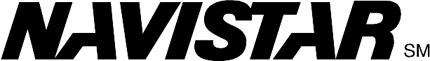 NAVISTAR Graphic Logo Decal