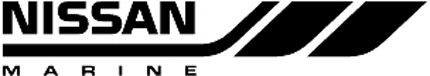 NISSAN MARINE Graphic Logo Decal