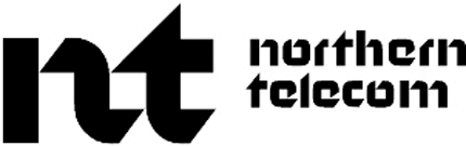 NORTHERN TELECOM Graphic Logo Decal