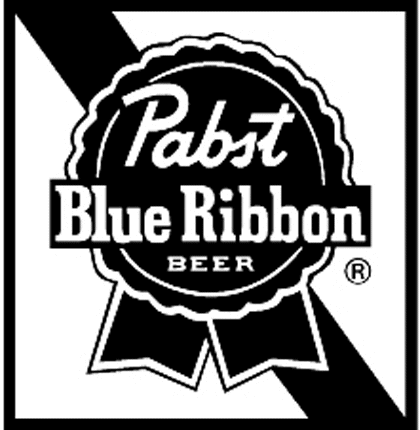 PABST BLUE RIBBON BEER Graphic Logo Decal