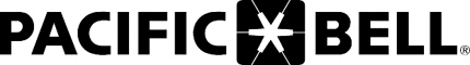 PACIFIC BELL 2 Graphic Logo Decal