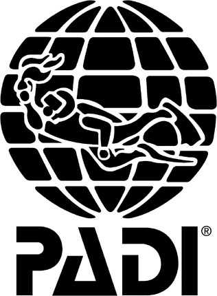 PADI Graphic Logo Decal