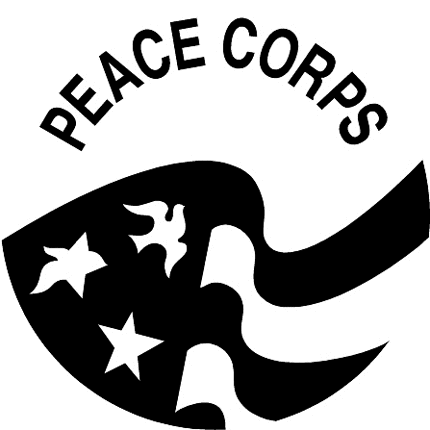 PEACE CORPS Graphic Logo Decal