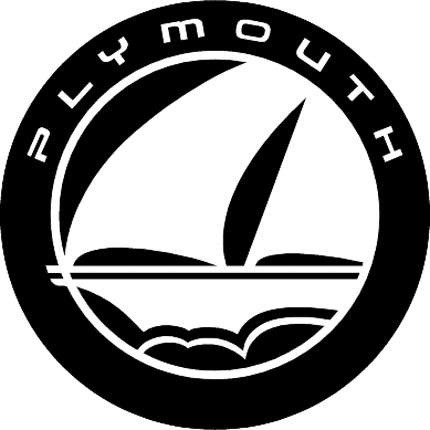 PLYMOUTH 2 Graphic Logo Decal