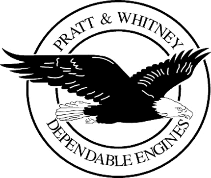 PRATT WHITNEY Graphic Logo Decal