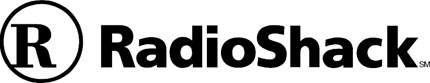 RADIO SHACK 2 Graphic Logo Decal