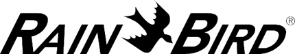 RAIN BIRD Graphic Logo Decal