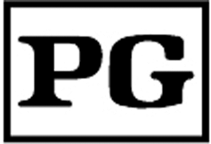 RATED PG Graphic Logo Decal