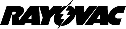 RAYOVAC 1 Graphic Logo Decal