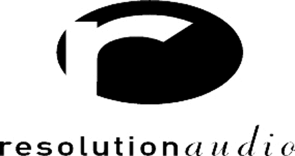 RESOLUTION AUDIO Graphic Logo Decal
