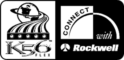 ROCKWELL K56 BW Graphic Logo Decal