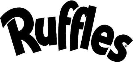 RUFFLES Graphic Logo Decal