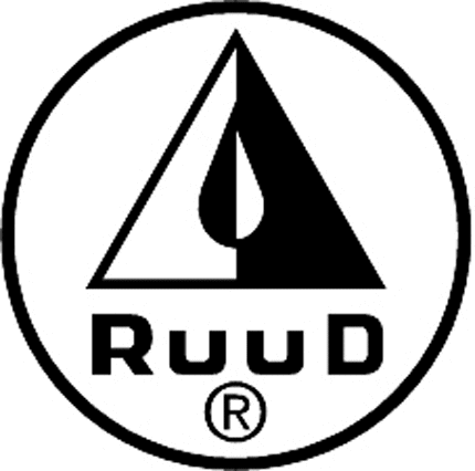RUUD AIR COND Graphic Logo Decal