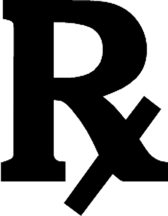RX SYMBOL Graphic Logo Decal