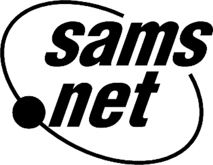 SAMS NET Graphic Logo Decal