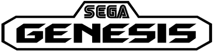 SEGA GENESIS Graphic Logo Decal
