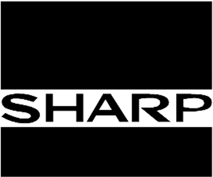 SHARP ELECTRONICS Graphic Logo Decal
