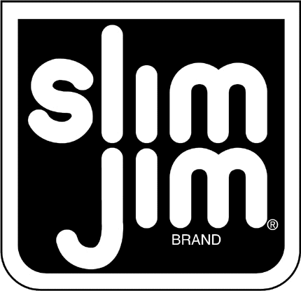 SLIM JIM BRAND Graphic Logo Decal