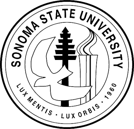 SONOMA STATE UNIV SEAL Graphic Logo Decal
