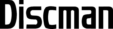 SONY DISCMAN Graphic Logo Decal