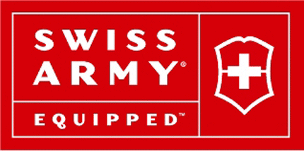 SWISS ARMY EQUIPED Graphic Logo Decal