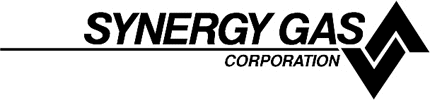 SYNERGY GAS Graphic Logo Decal