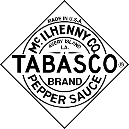 TABASCO PEPPER SAUCE Graphic Logo Decal