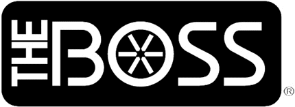 THE BOSS Graphic Logo Decal