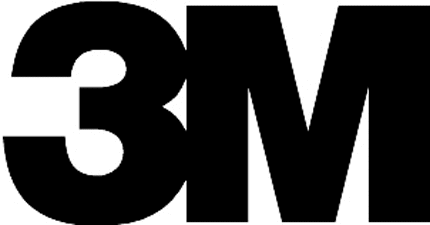 THREE M COMPANY Graphic Logo Decal