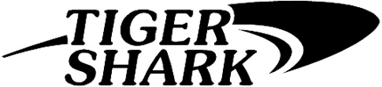 TIGER SHARK Graphic Logo Decal
