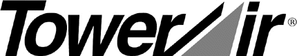 TOWER AIR Graphic Logo Decal