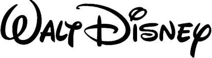 WALT DISNEY Graphic Logo Decal