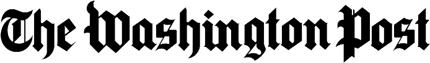 WASHINGTON POST Graphic Logo Decal