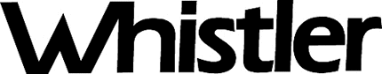 WHISTLER Graphic Logo Decal