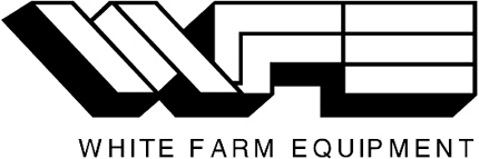 WHITE FARM EQUIP Graphic Logo Decal