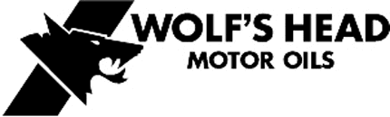 WOLFS HEAD OIL Graphic Logo Decal