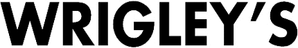 WRIGLEYS GUM Graphic Logo Decal